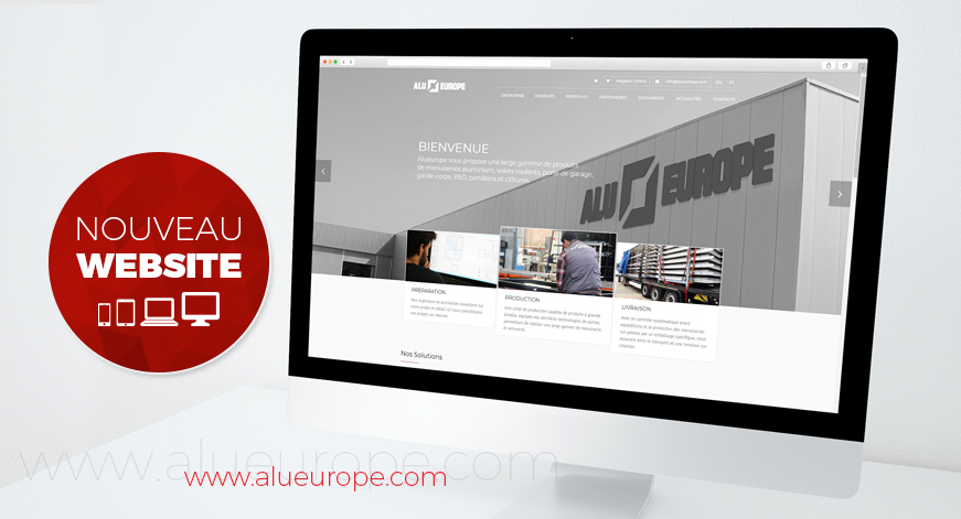 Novo website Alueurope