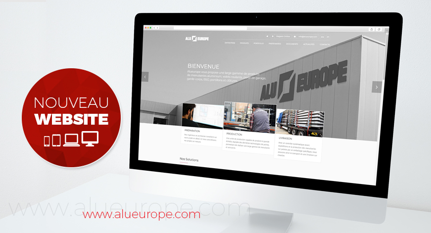 NEW WEBSITE ALUEUROPE